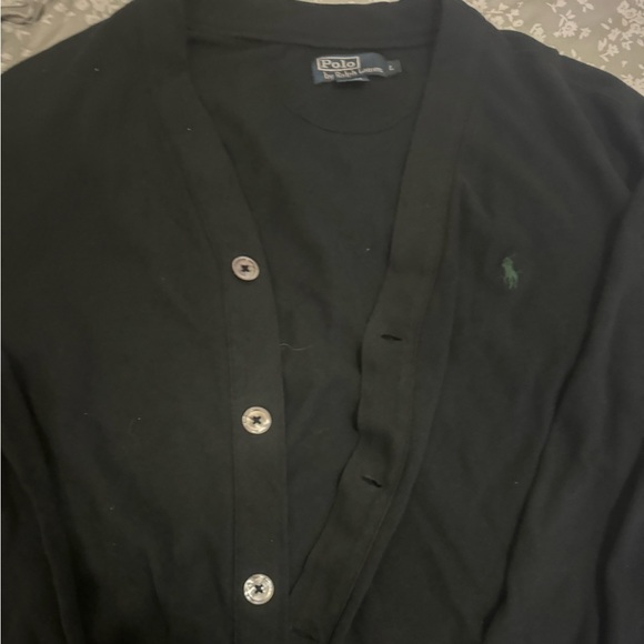 Polo cardigan sweater size large - Picture 1 of 9